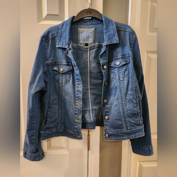 Sonoma Jackets & Blazers - Sonoma Blue Denim Jacket with Button Front -XL